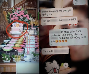 Ngày đầy tháng con gái, vợ đau lòng phát hiện tên chồng mình đặt cho con lại chính là tên bồ, để ở nhà vẫn luôn nhớ về tuesday