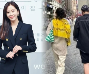 Con trai 13 tuổi của Song Yoon Ah lần đầu lộ diện đã 'gây sốt'