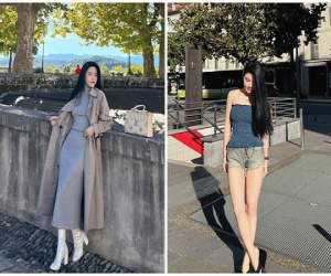 Hot girl Hà thành chăm diện đồ bó sát từ khi yêu Quang Hải