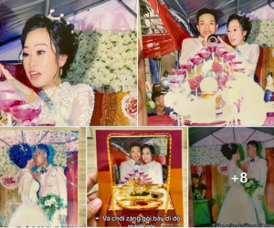 Khóc thét với bộ ảnh cưới chụp năm 2019 mà ngỡ thế kỷ 20, dân tình: 'Hay thôi làm thêm tiệc nữa chụp lại?'