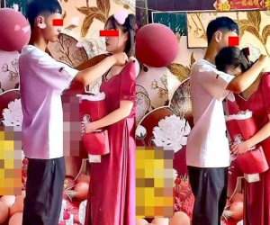 Chú rể 16 cưới cô dâu 15 chỉ sau 3 ngày quen biết, thái độ 2 gia đình càng gây bất ngờ