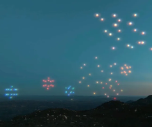 Drone dần thay thế pháo hoa tại Mỹ