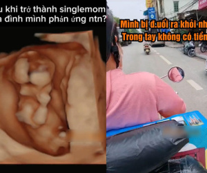Bị bố mẹ đuổi ra khỏi nhà vì quyết định làm mẹ đơn thân, cô gái khiến dân tình tranh cãi dữ dội vì lý do này