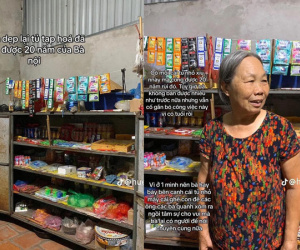 Dọn dẹp tủ tạp hoá 20 năm của bà nội, cô gái như 'nhặt' được cả tuổi thơ mình
