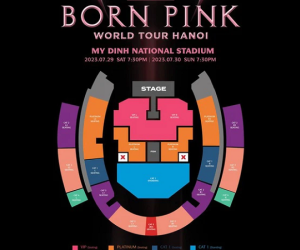 Chính thức công bố giá vé và sơ đồ concert BLACKPINK tại Việt Nam, thấp nhất 1,2 triệu
