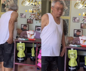 Cụ ông đưa cụ bà đến quán gội đầu khiến dân tình ngưỡng mộ: Gặp được đúng người thì 80-90 tuổi bạn vẫn là công chúa!