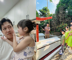 Những 'ông bố vàng' trong làng dạy con của Vbiz: Trường Giang đặc biệt nghiêm khắc với ái nữ, Lý Hải giàu có nhưng không để lại tài sản cho con