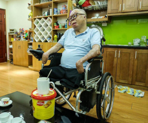 Cuộc sống của chiến sĩ sống sót duy nhất trong vụ rơi máy bay ở Hòa Lạc giờ ra sao?