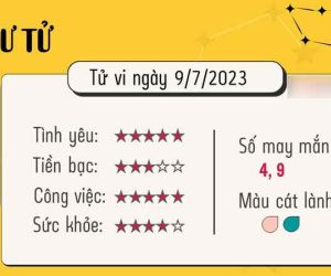 Tử vi 12 cung hoàng đạo Chủ Nhật ngày 9/7/2023: Sư Tử tài vận tụt dốc, Bảo Bình hẹn hò vui vẻ