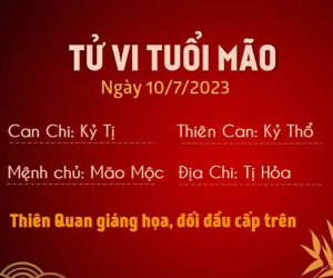 Tử vi thứ 2 ngày 10/07/2023 của 12 con giáp: Tý tài chính rủng rỉnh, Mão gặp họa với cấp trên
