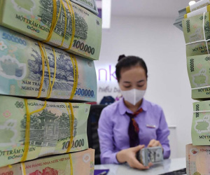 Cổ phiếu ngân hàng đồng loạt tăng sau quyết định của Ngân hàng Nhà nước