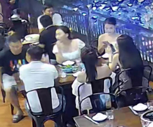Nhóm khách ăn tôm hùm ở nhà hàng Quảng Ninh 'quên' trả tiền, lái ô tô biến mất