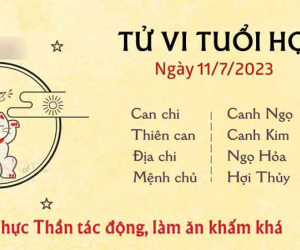 Tử vi thứ 3 ngày 11/07/2023 của 12 con giáp: Tị đụng tiểu nhân, Hợi làm ăn khấm khá