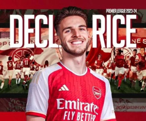 Vì sao Arsenal vẫn chưa công bố tân binh Declan Rice?