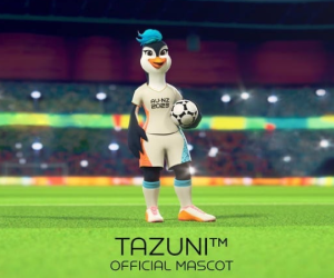 Tazuni - cô nàng chim cánh cụt yêu bóng đá của World Cup nữ 2023