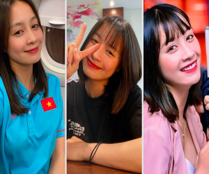 'Hot girl' tuyển Việt Nam: 'Thời tiết lạnh nhưng tinh thần phải rất nóng'