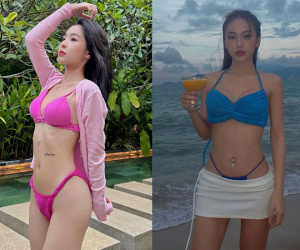 'Team phu nhân' Rap Việt đọ sắc với bikini: Ai đang 'chiến' nhất trên đường đua này?