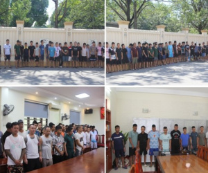 Sới gà có hơn 140 'con bạc' tham gia cá độ