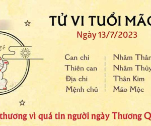 Tử vi thứ 5 ngày 13/07/2023 của 12 con giáp: Dậu được hỗ trợ, Mão tổn thương