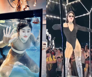 Chán làm 'hotgirl bể cá', Ngân Baby lại biến mình thành trò tiêu khiển phản cảm