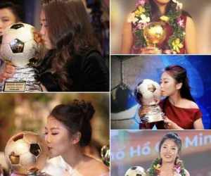 Bận tham gia World Cup 2023, Huỳnh Như vẫn tranh thủ 'flex' 5 Quả Bóng Vàng khiến CĐM thi nhau thả like