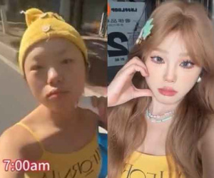 Vừa đi vừa make-up, cô gái khiến người đi đường thấy ngại, thành quả chẳng ai tin