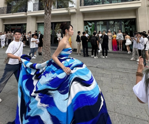 Thùy Tiên và dàn sao tán loạn ứng phó với diễn biến bất ngờ trước show diễn của Miss World Vietnam
