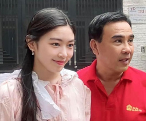 Con gái Quyền Linh qua ống kính của 'người qua đường'