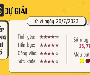 Tử vi 12 cung hoàng đạo thứ 5 ngày 20/7/2023: Cự Giải nghiêm túc, Xử Nữ khó khăn