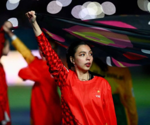 Xúc động với hình ảnh Việt Nam trong lễ khai mạc World Cup nữ 2023