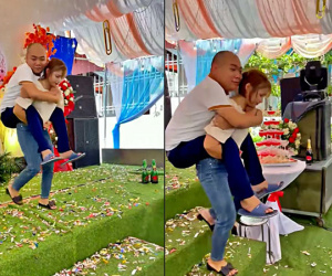 Chồng 70kg được vợ 43kg cõng suốt 8 năm: 'Cảm ơn em đã yêu thương anh'