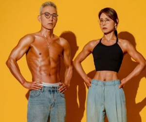 Cụ ông U70 'gây bão' MXH với body cường tráng, nhìn người vợ còn choáng hơn