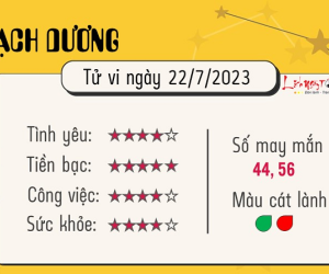 Tử vi 12 cung hoàng đạo hôm nay - Thứ 7 ngày 22/7/2023: Bạch Dương gặp may mắn về tiền bạc