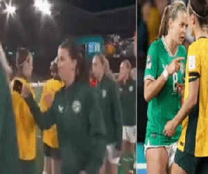 Tuyển thủ nữ Australia từ chối bắt tay đối thủ CH Ireland vì... ghen