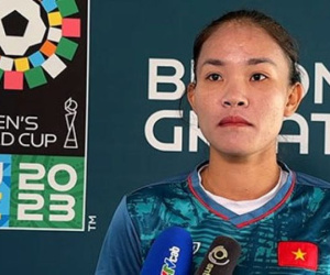 'Lá chắn thép' của ĐT nữ Việt Nam nói gì trước trận gặp Bồ Đào Nha?