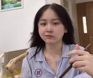 TikToker 3,7 triệu người theo dõi Min Min cấp cứu vì 'phê' bóng cười