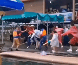 Màn combat cực 'căng' giữa lái thuyền và nhóm du khách: Người bị đập mái chèo vào đầu, kẻ bị đẩy xuống sông