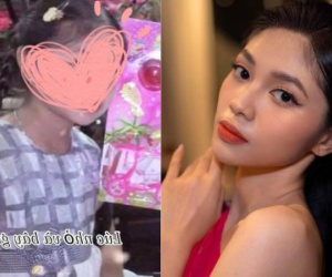 Ảnh lúc nhỏ giúp Á hậu Minh Kiên thoát nghi vấn thẩm mỹ 1 điểm trên mặt