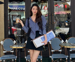 10 cách diện váy ngắn trẻ trung như các Hoa hậu