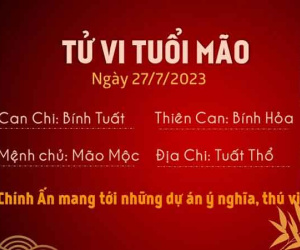 Tử vi 12 con giáp hôm nay - thứ 5 ngày 27/07/2023: Mão có cơ hội mới, Thìn mệt mỏi