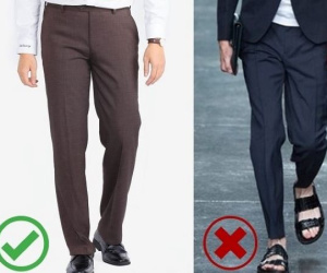 Sai lầm ngớ ngẩn khi mặc quần tây khiến cánh mày râu mất điểm