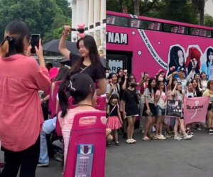 Không khí Hà Nội trước giờ G đón BLACKPINK: Sắc hồng phủ khắp thủ đô