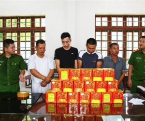 Phát hiện ổ nhóm sản xuất đạn, pháo bên trong nhà trồng rau thuỷ sinh