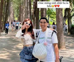 Con gái út chúc mừng sinh nhật tuổi 54 của MC Quyền Linh