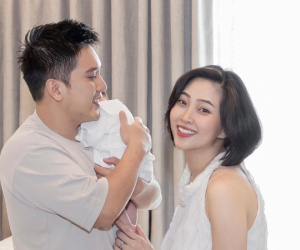 MC Liêu Hà Trinh: Chồng chia ca trông con mỗi tối với tôi!