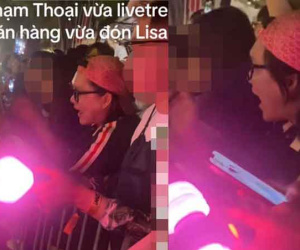 Phạm Thoại gây bức xúc khi livestream trước khách sạn BlackPink