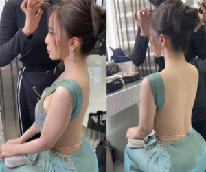 Quỳnh Nga khoe khung xương chậu đẹp lịm người, Thụy Vân hay Lã Thanh Huyền chỉ muốn xỉu