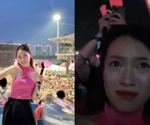 Khánh Vy bật khóc, chỉ thốt lên được đúng 1 câu trong đêm diễn bùng cháy của BLACKPINK ở Hà Nội