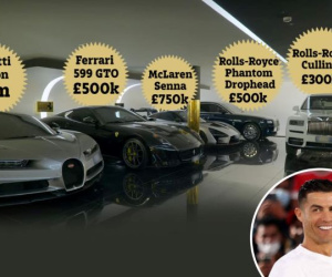 Chiêm ngưỡng dàn siêu xe trị giá gần 600 tỷ của Ronaldo