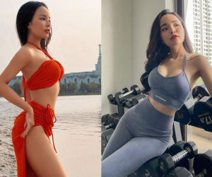 'Hot girl phòng gym' chỉ cao 1m rưỡi nhưng body đâu ra đấy